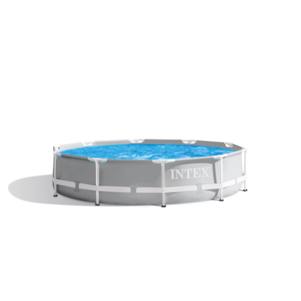 10ft x 30in Prism Frame Above Ground Swimming Pool with Filter Pump L177892