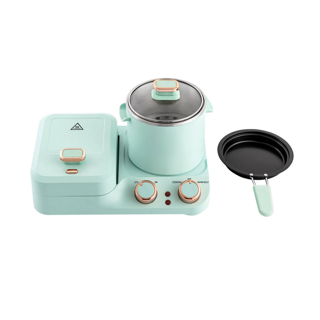3in1 Electric Breakfast Sandwich Maker with Non-stick Plate I69827