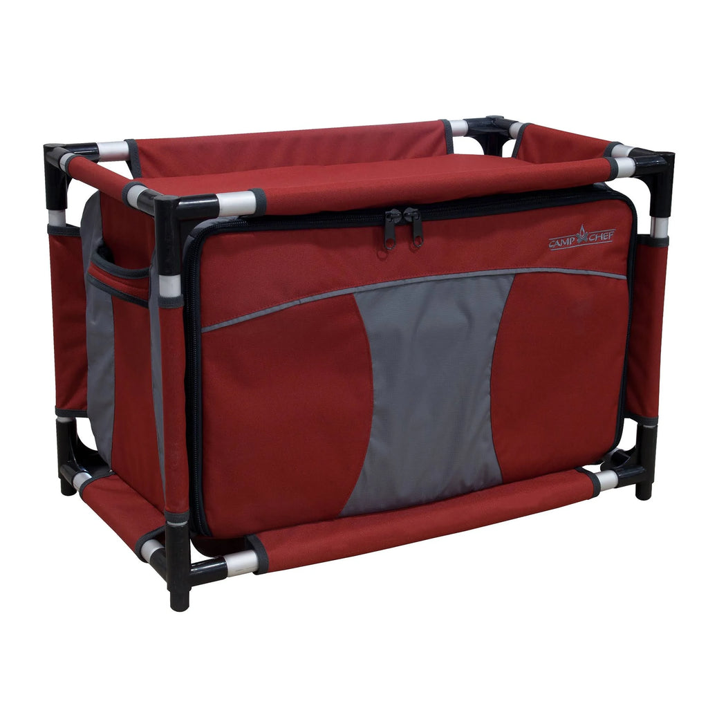 Grey/Red Table & Organizer C876084