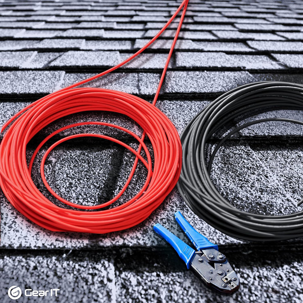 10AWG Solar Extension Cable with Male to Female Connectors, 100 Feet X453