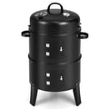 Charcoal Smoker Grill with Detachable 2 Layer W478257