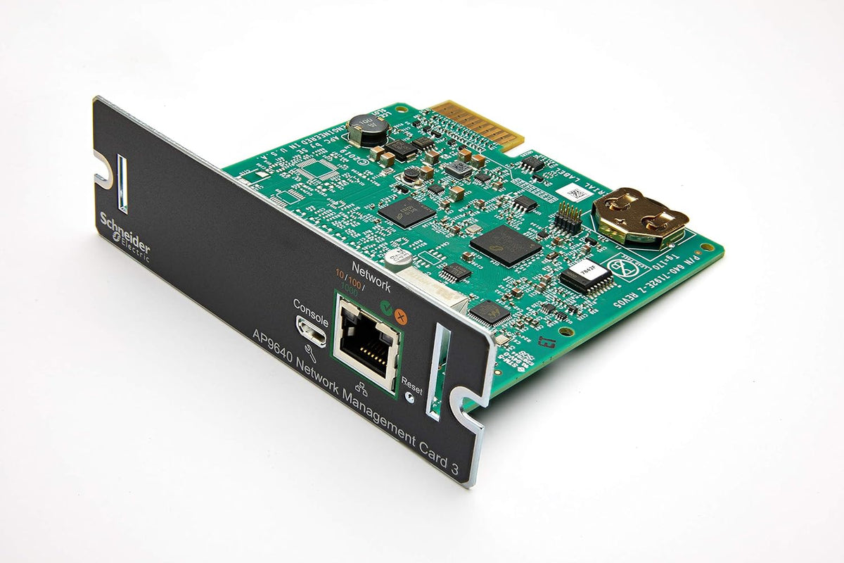 APC UPS Network Management Card 3 with 2 USB Ports and Temperature Monitoring J250