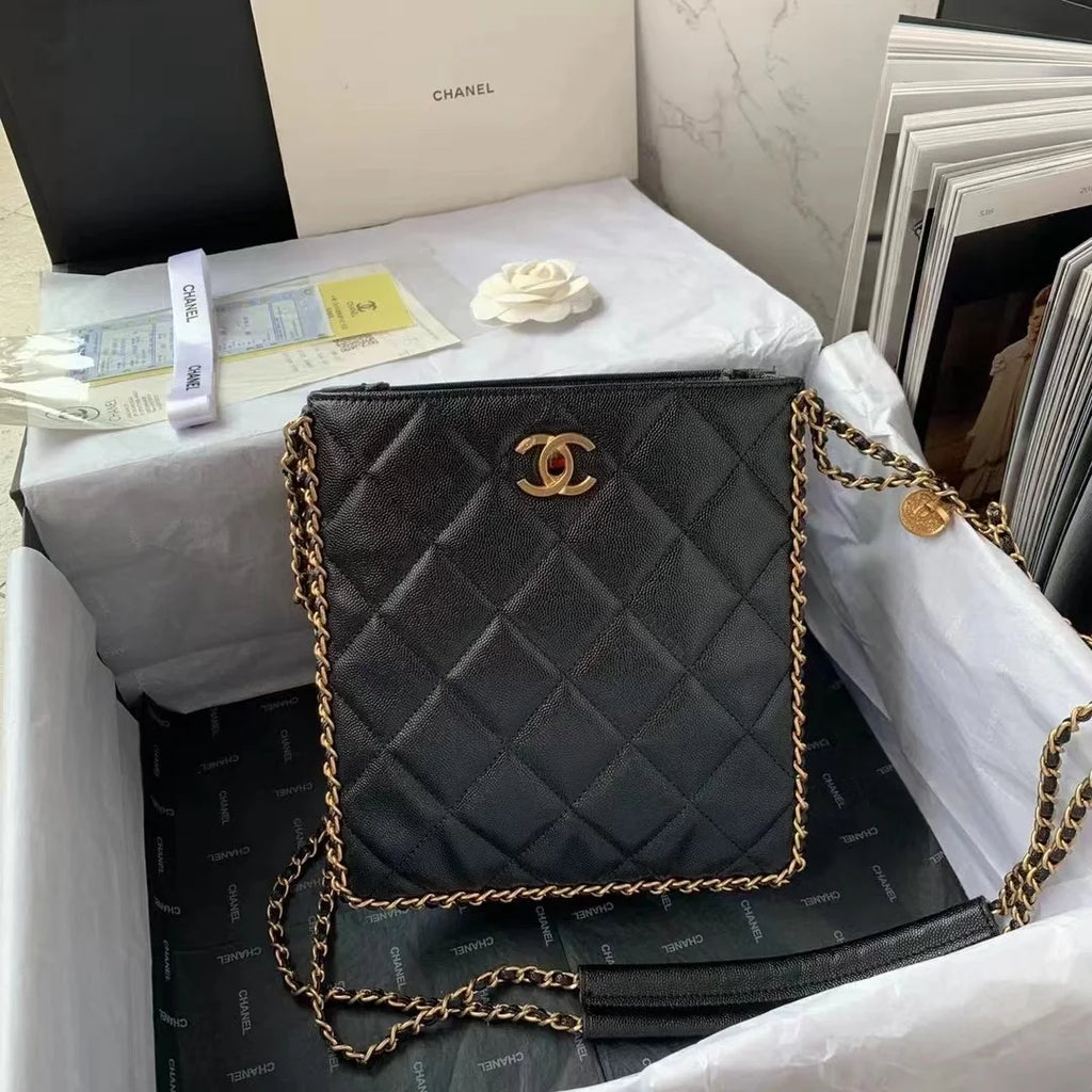 Black Small Shopping Bag N150