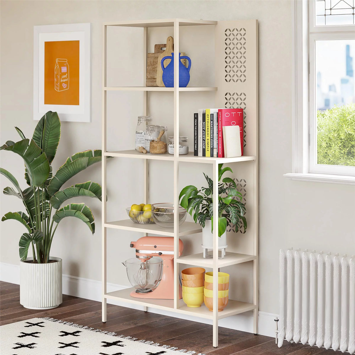 Metal Bookcase W874