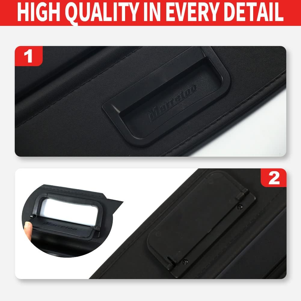 Black Retractable Cargo Cover T2107