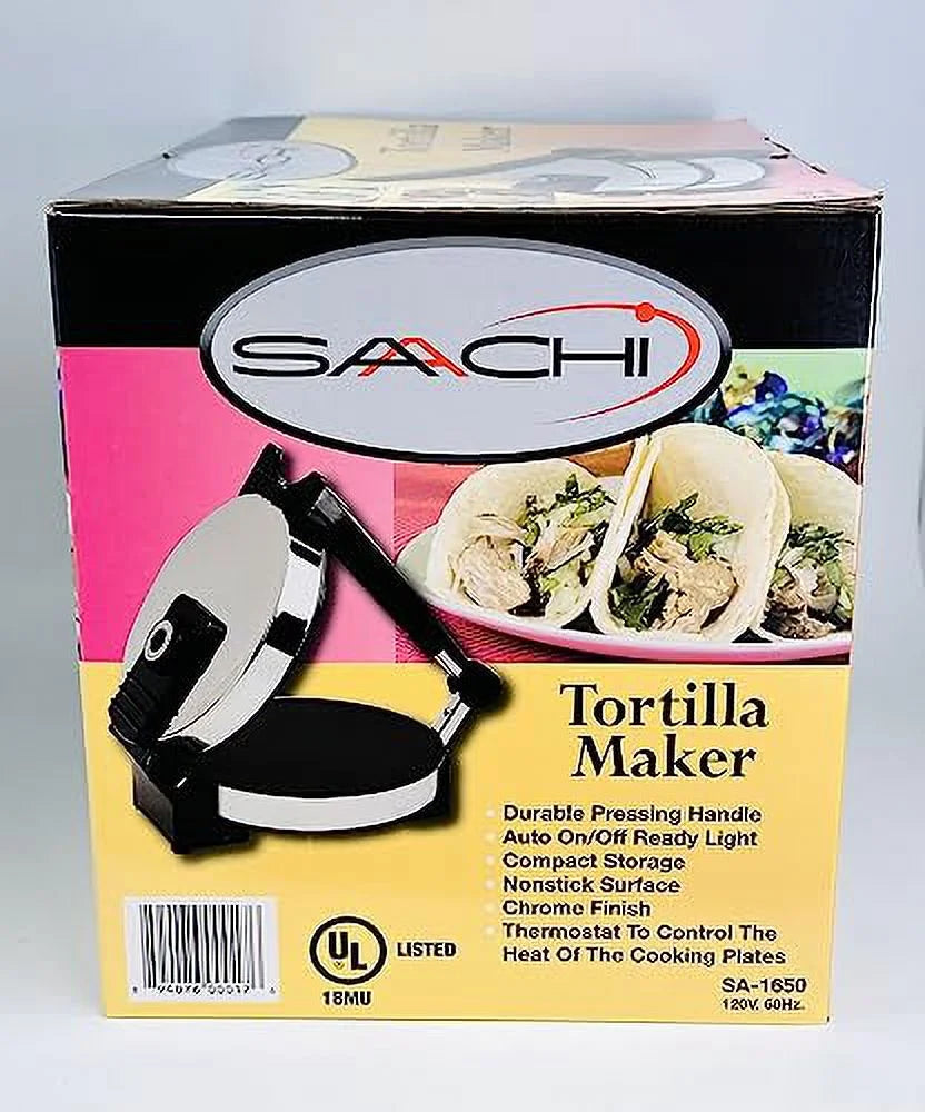 Electric Non-Stick Roti Chapati Tortilla Maker with Temperature Control O977