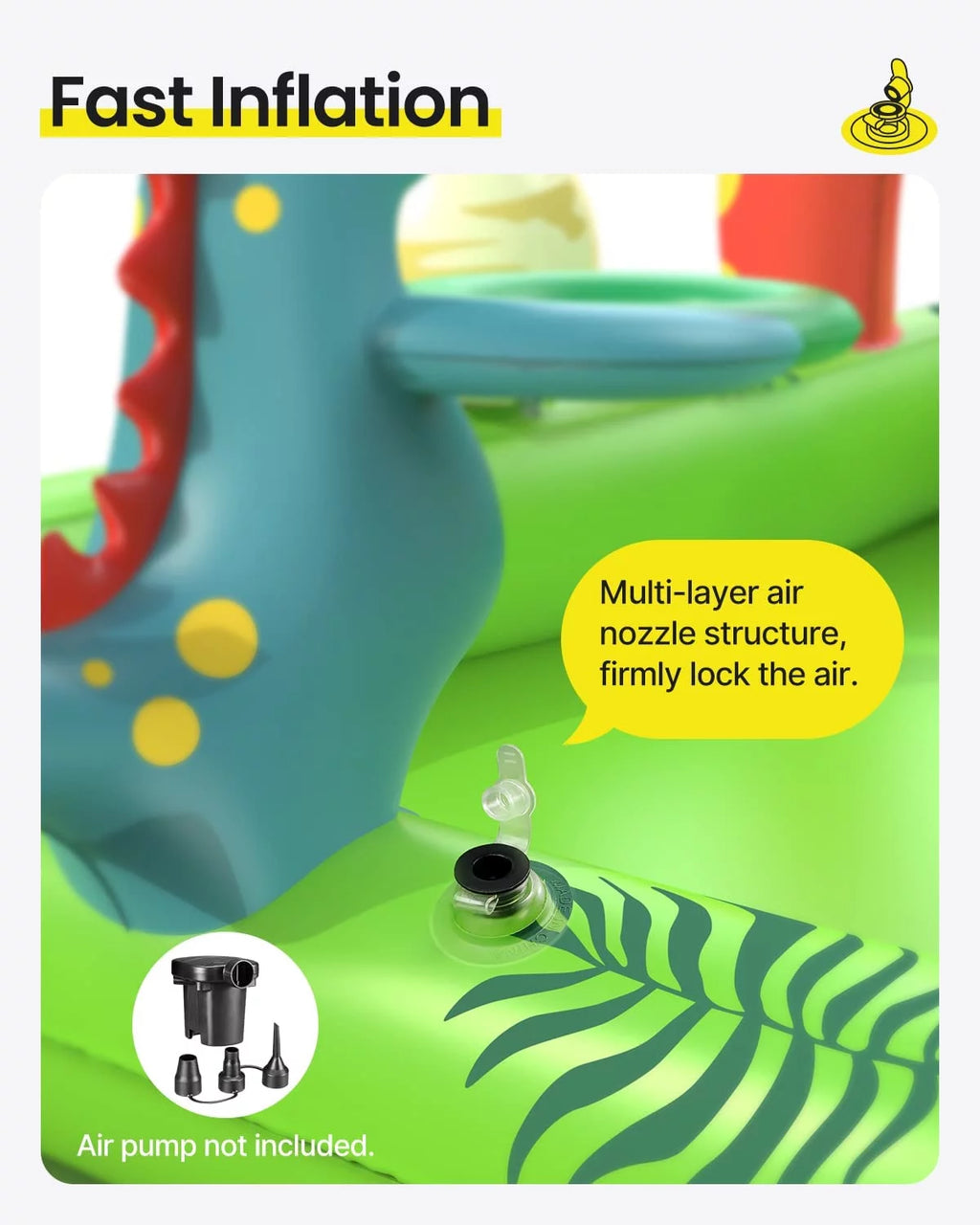 Inflatable Play Center Kiddie Pool H916763