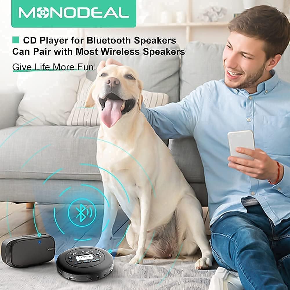 Portable Bluetooth CD Player Z119963