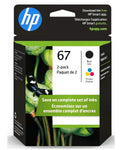 Black and Tri-Color Ink Cartridges 2 Pack Z44138
