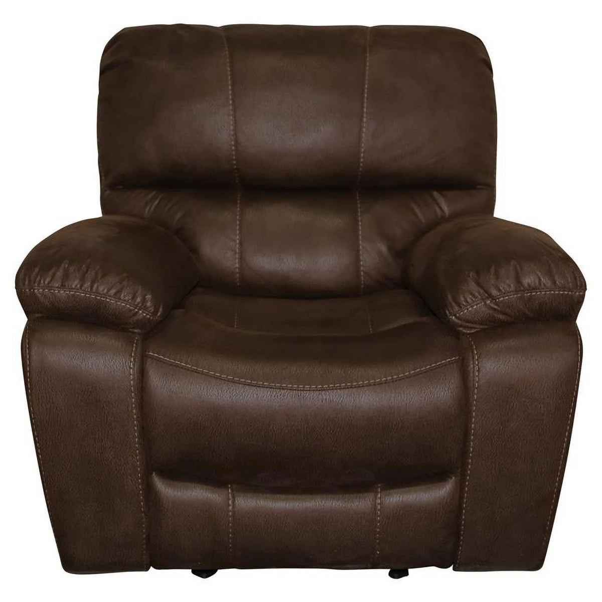 Brown Microfiber Recliner N3517