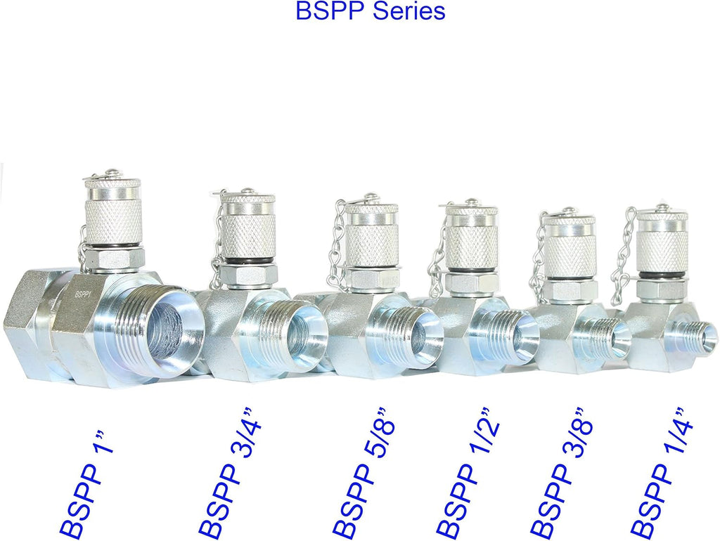 6 Pack Hydraulic Swivel Run Tees G29336