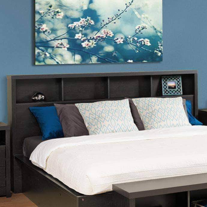 White Double/Queen Headboard Q473