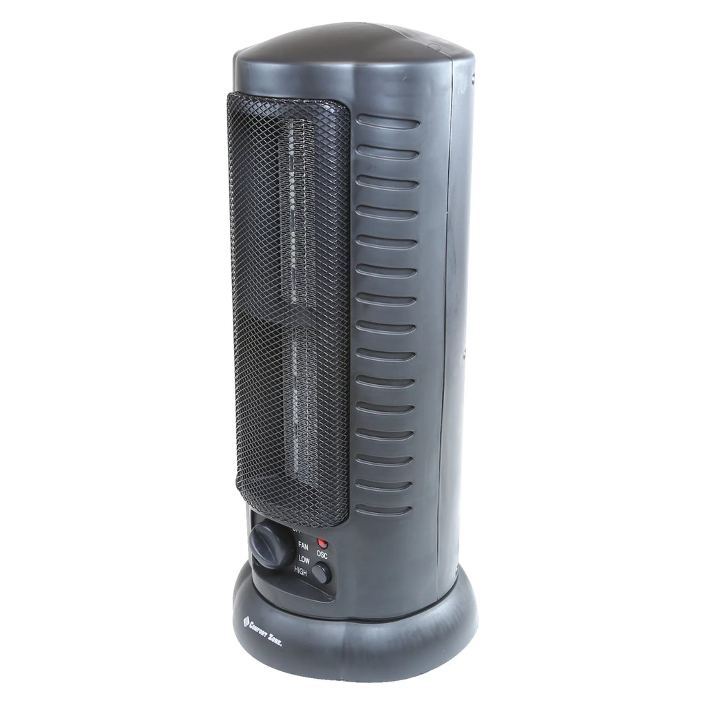 Black Ceramic Tower Heater H343