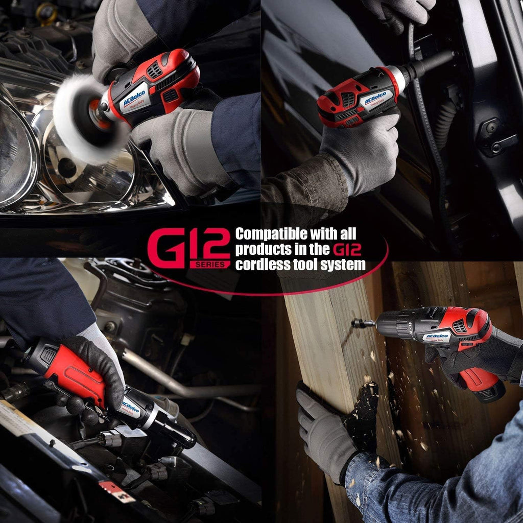 12V Cordless Li-ion 3/8” Impact Wrench Tool Kit with 2 Batteries P78637