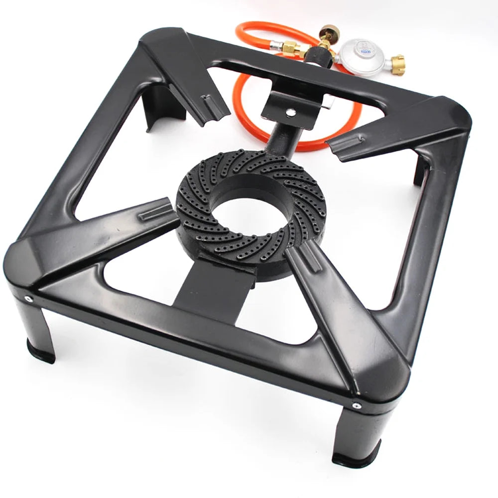 Cast Iron Camping Stove Portable Gas Stove Propane Stove Compact Cooktop S468682