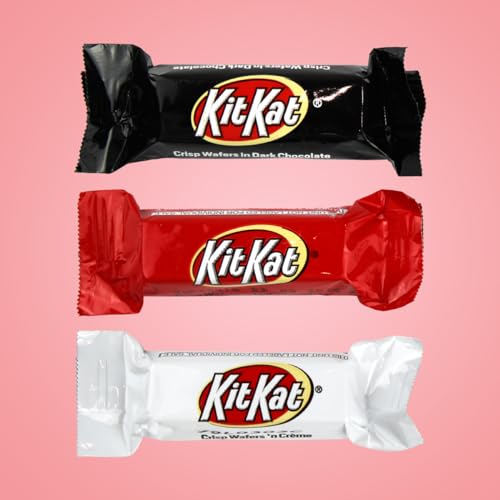 KIT KAT Miniatures Assorted Chocolate and White Creme Wafer Candy Bars, 2lb L696