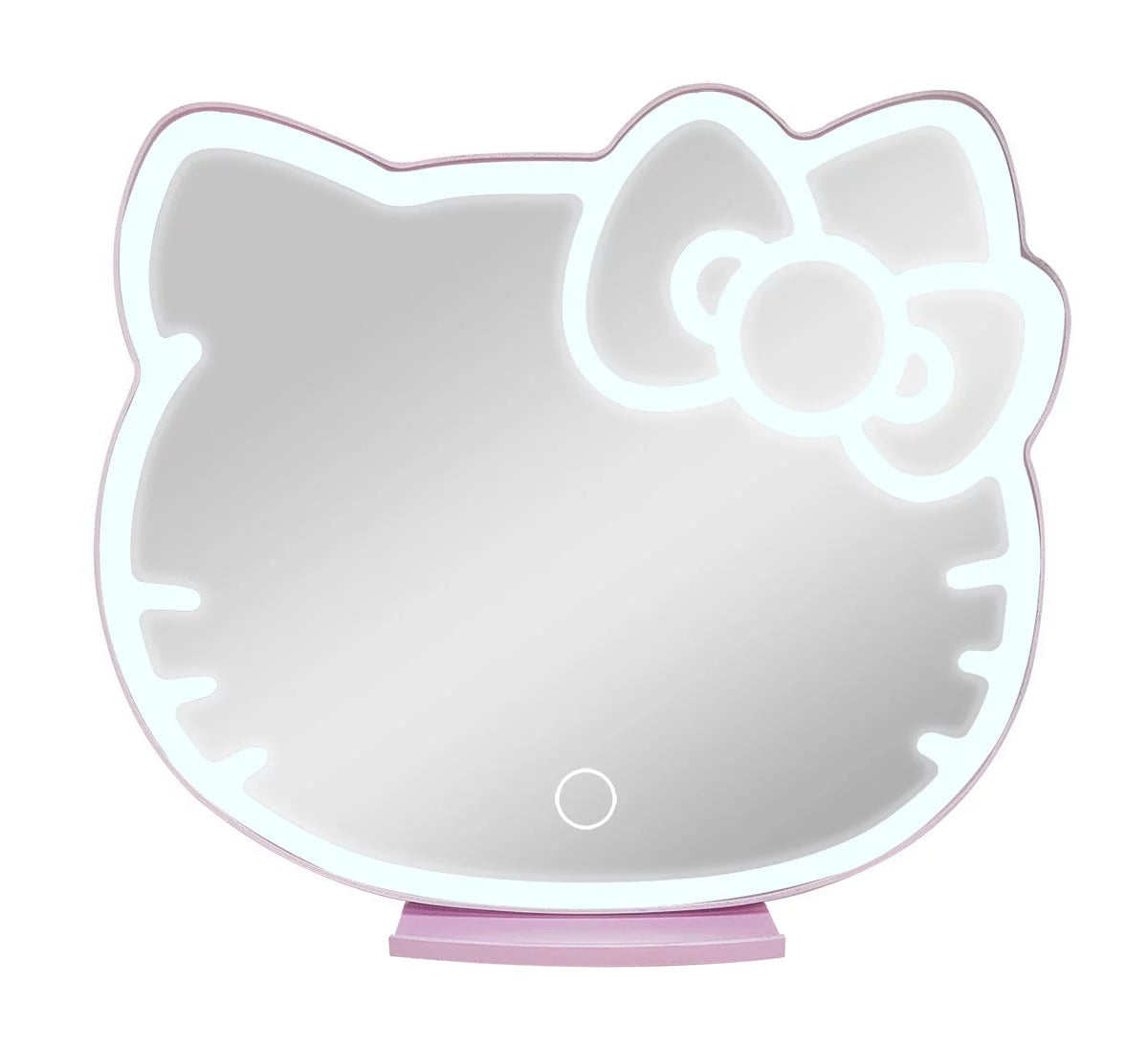 LED Table Mirror with Lights and Touch Sensor Switch J104554