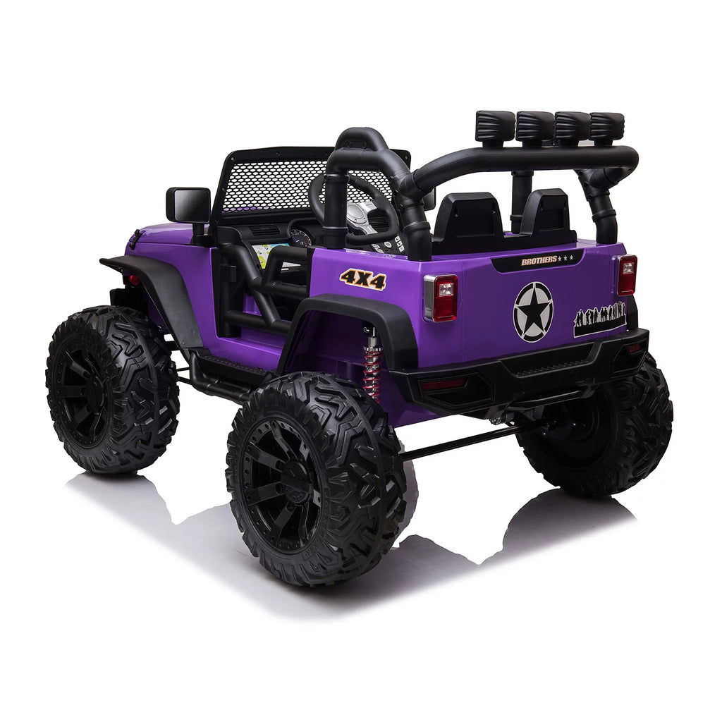 24 V Double Drive Kids Ride On Truck Car with Parent Remote Control M31715