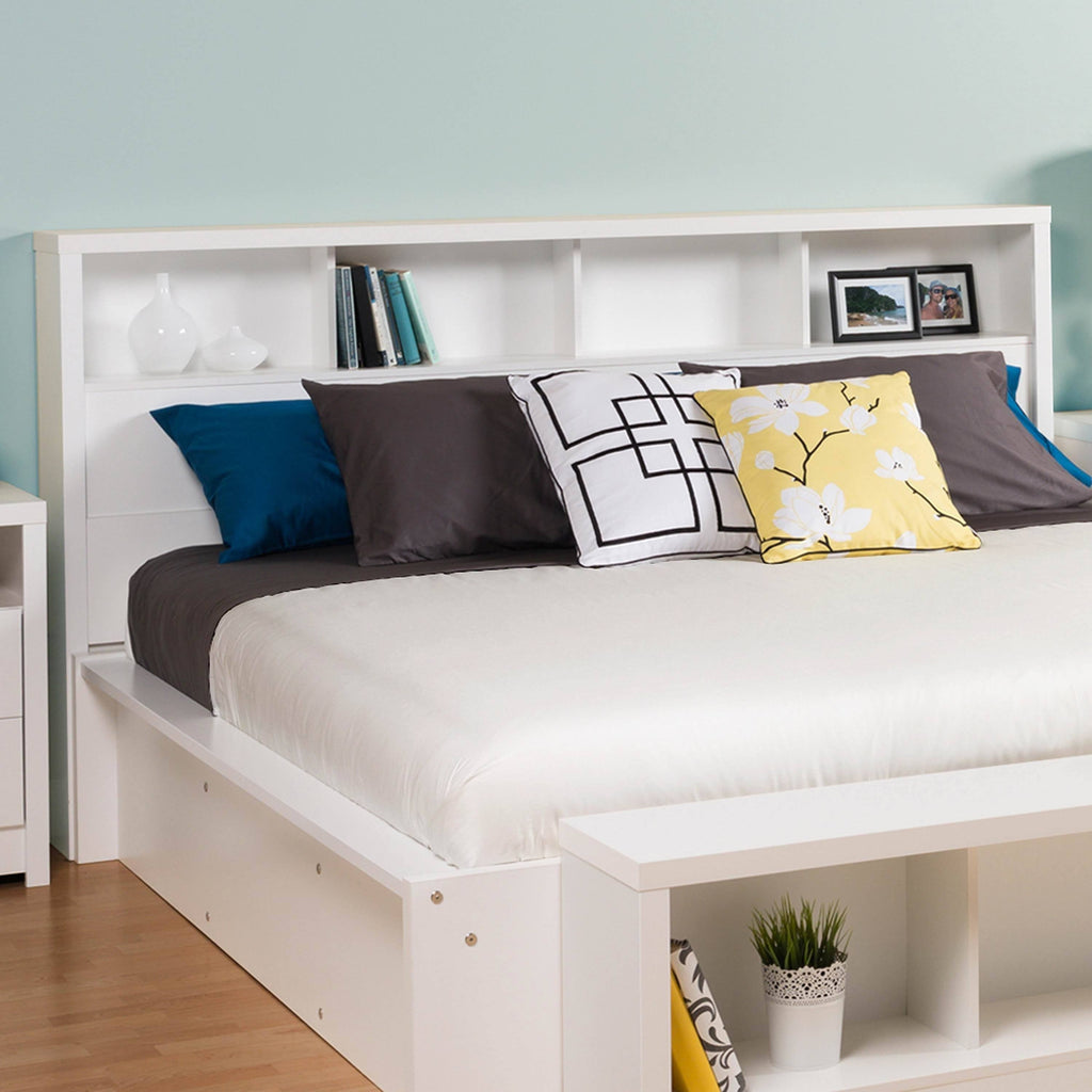 White Double/Queen Headboard Q473