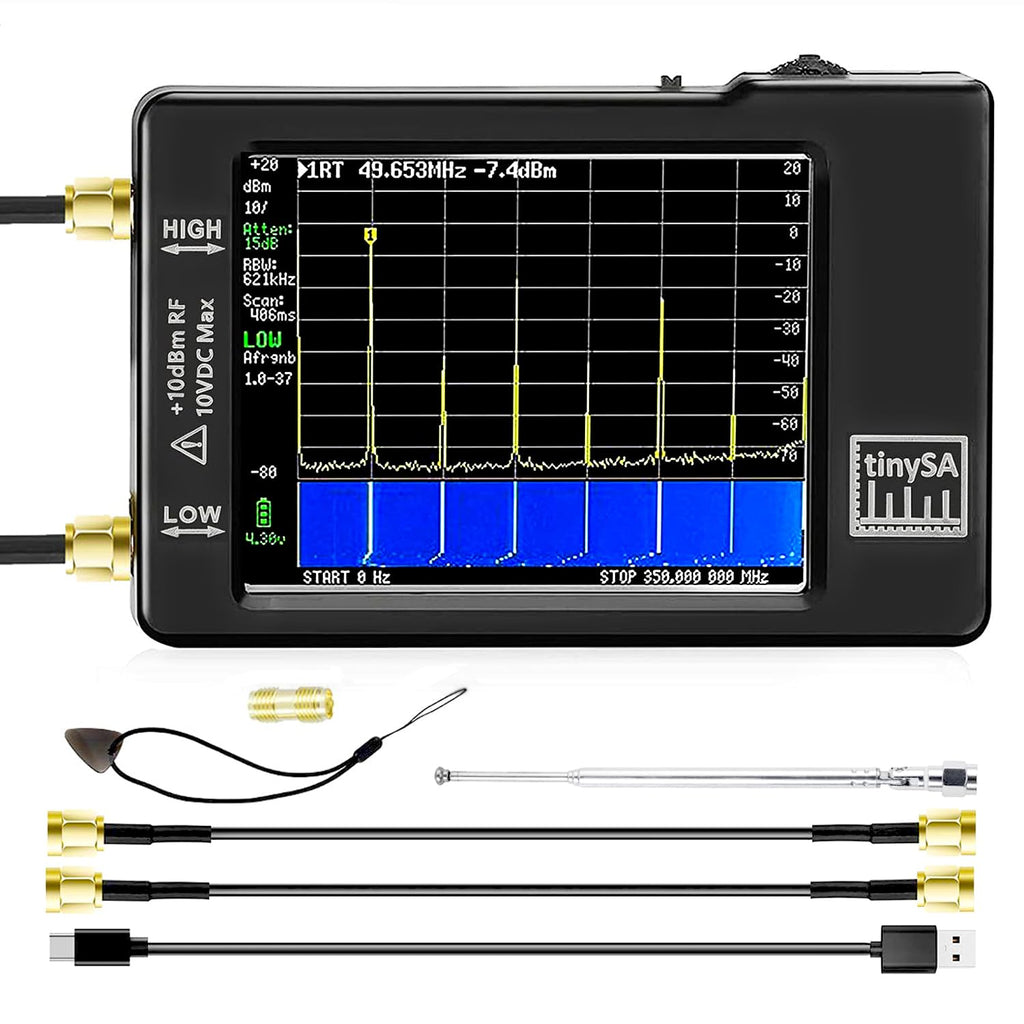 2.8inch Touchscreen 100KHz-960MHz Spectrum Analyzer A496214