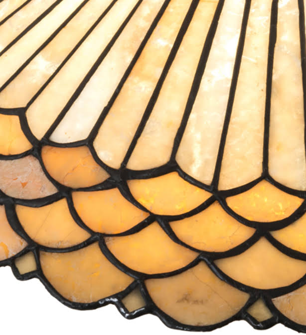 17 in. Wide Fishscale Jadestone Shade U8093