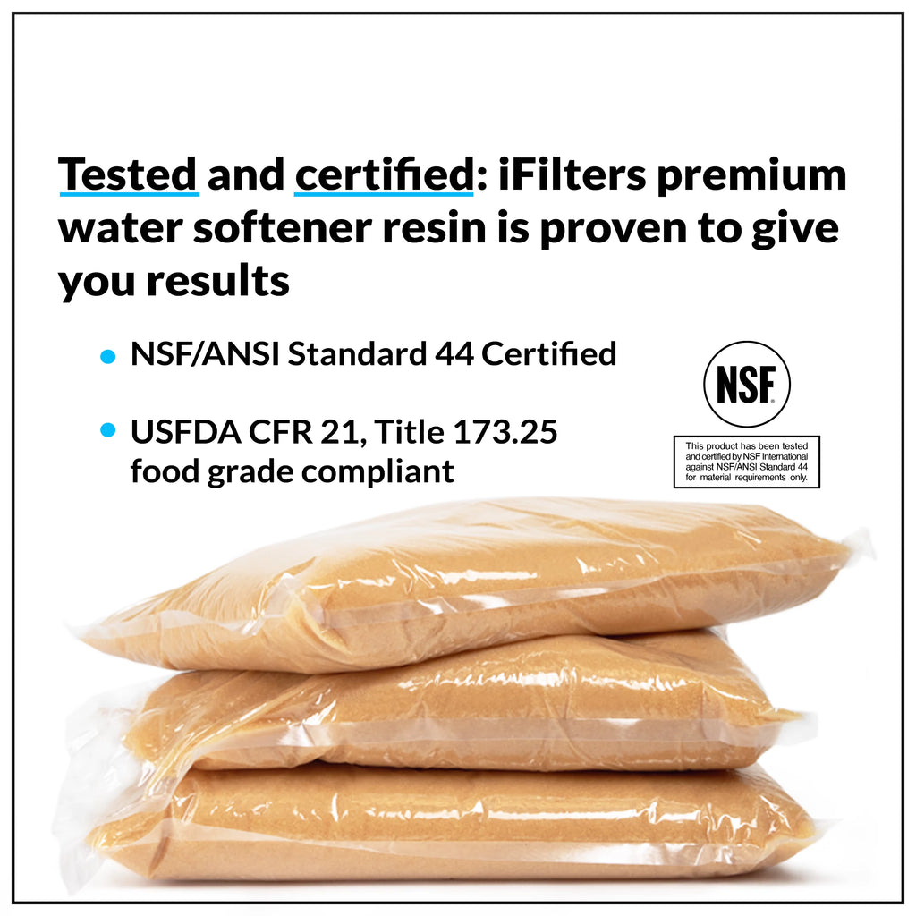 1/2 CuFt Cation Water Softener Resin Media Y981741