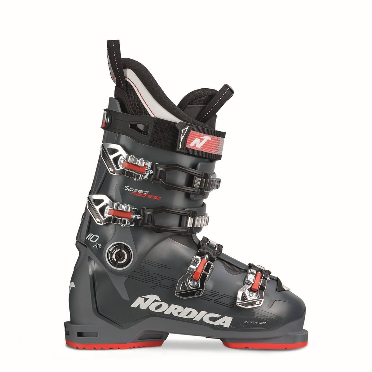 Anthracite/Black/Red Ski Boots P242829