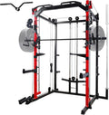 Smith Machine Power Cage with LAT Pulldown System F362