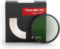 77mm Ultra Slim 18 Layer Coating Circular Polarizer Filter U1250