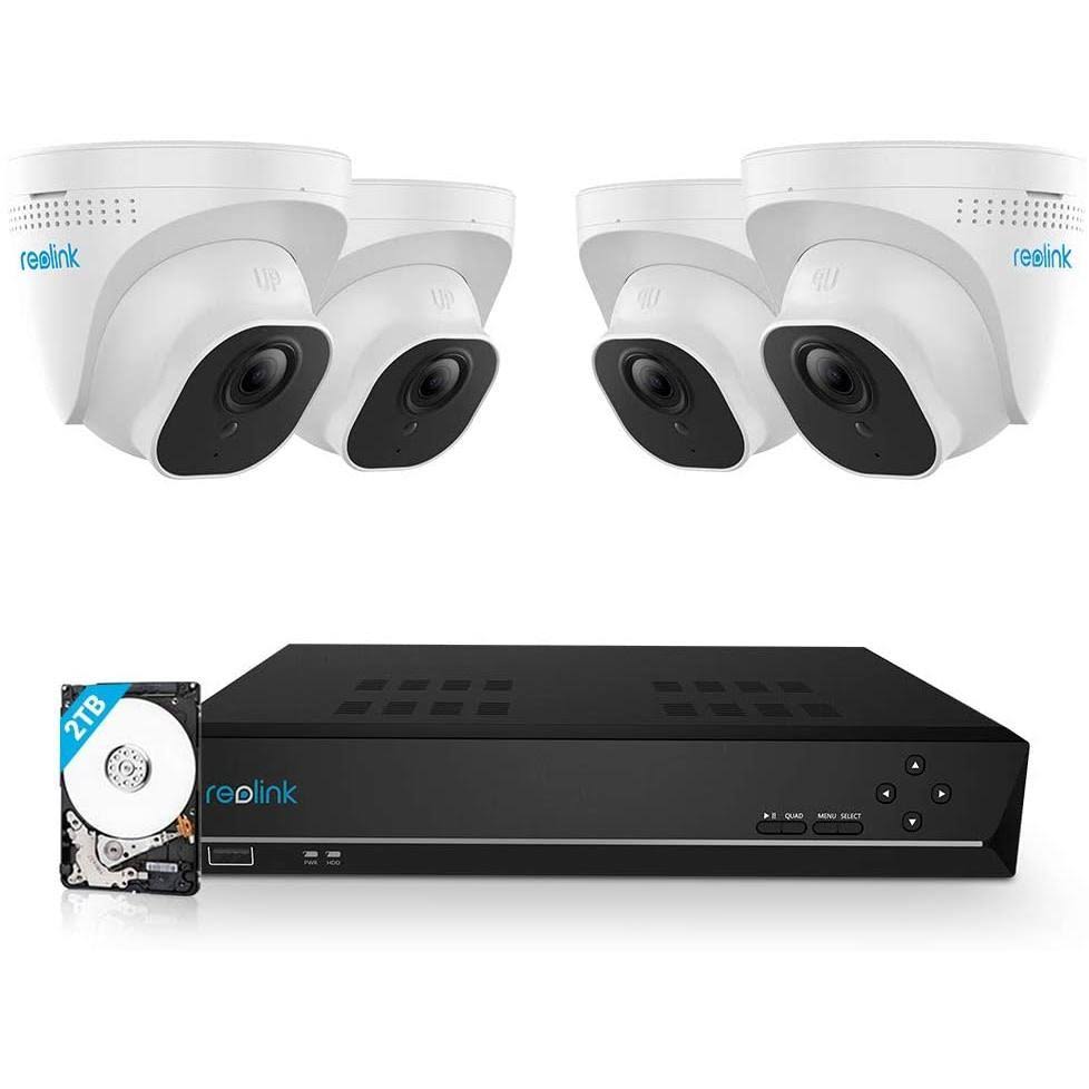 5MP Security Camera Kit 4 Domes D59569