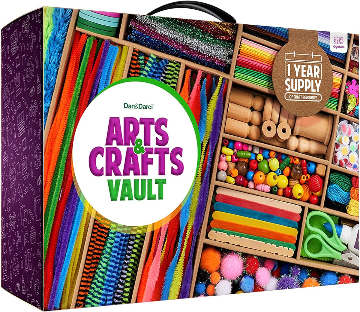 1000 Plus Piece Craft Kit for Kids T80250