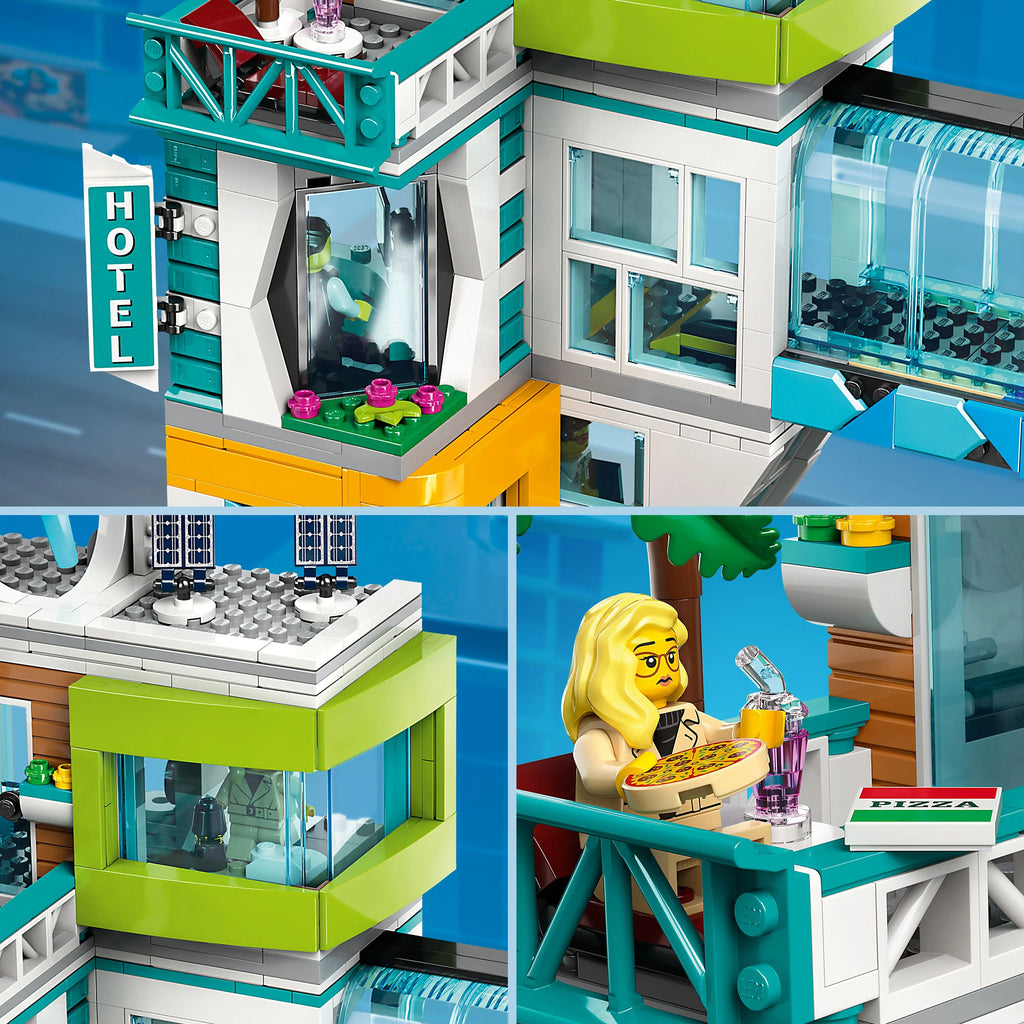 LEGO City Building Toy Set with 14 Minifigure Characters and Dog Figure R216631