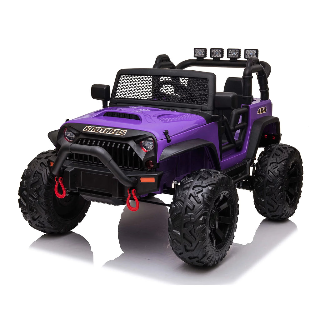 24 V Double Drive Kids Ride On Truck Car with Parent Remote Control M31715