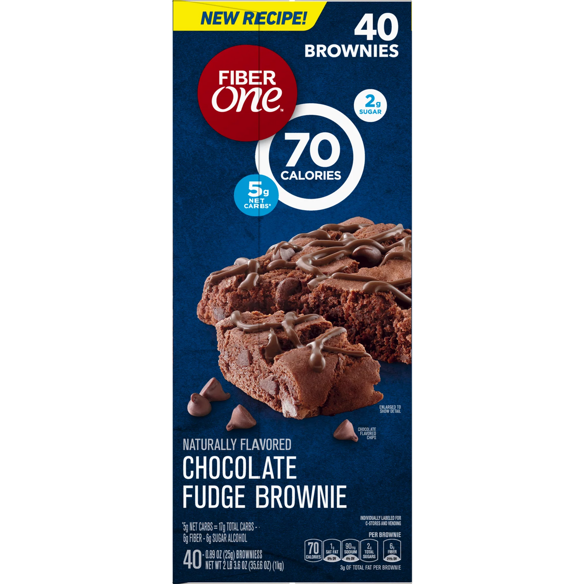 Chocolate Fudge Brownies 40 pk M7552