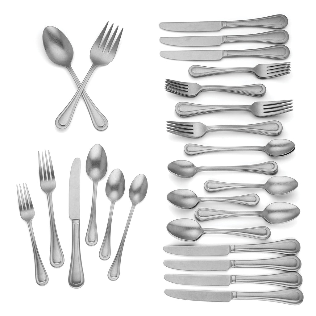 50 Piece Stainless 18/10 Flatware Service for 8 W665990