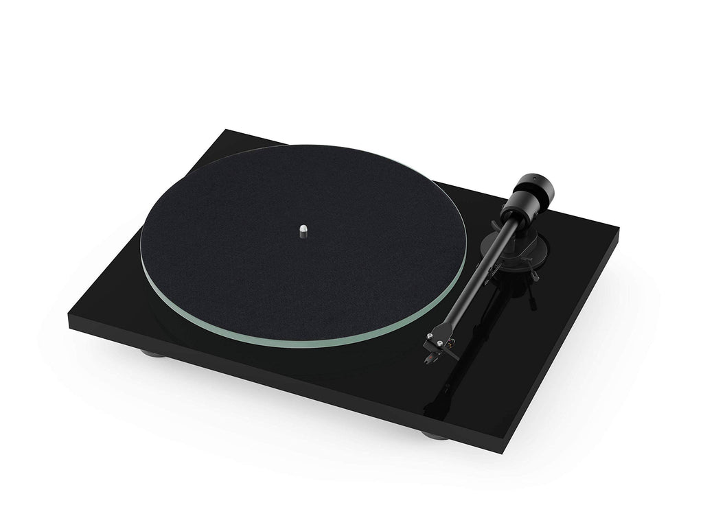 Piano Black Turntable with Built-in Preamp and Bluetooth Transmitter V863998
