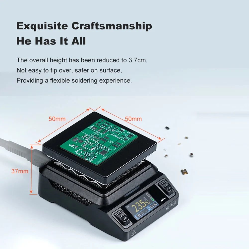 50*50mm Constant Temperature Heating Platform with LCD Display P115702