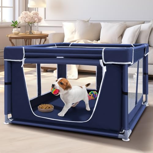 42 inch Pet Playpen with Zipper Door N765885