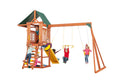 Cedar Wooden Swing Set N915