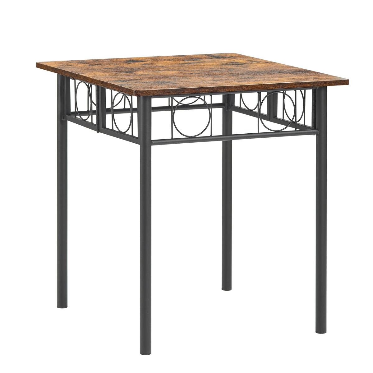 Folding Dining Table with Metal Frame C541