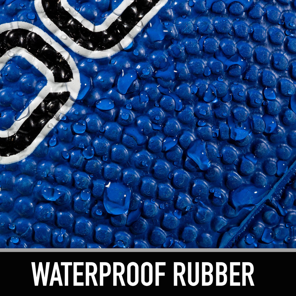 Junior Size Rubber Football 6 Pack with Pump B1047