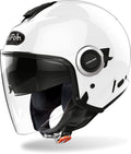 White Size 2XL Jet Helmet F439
