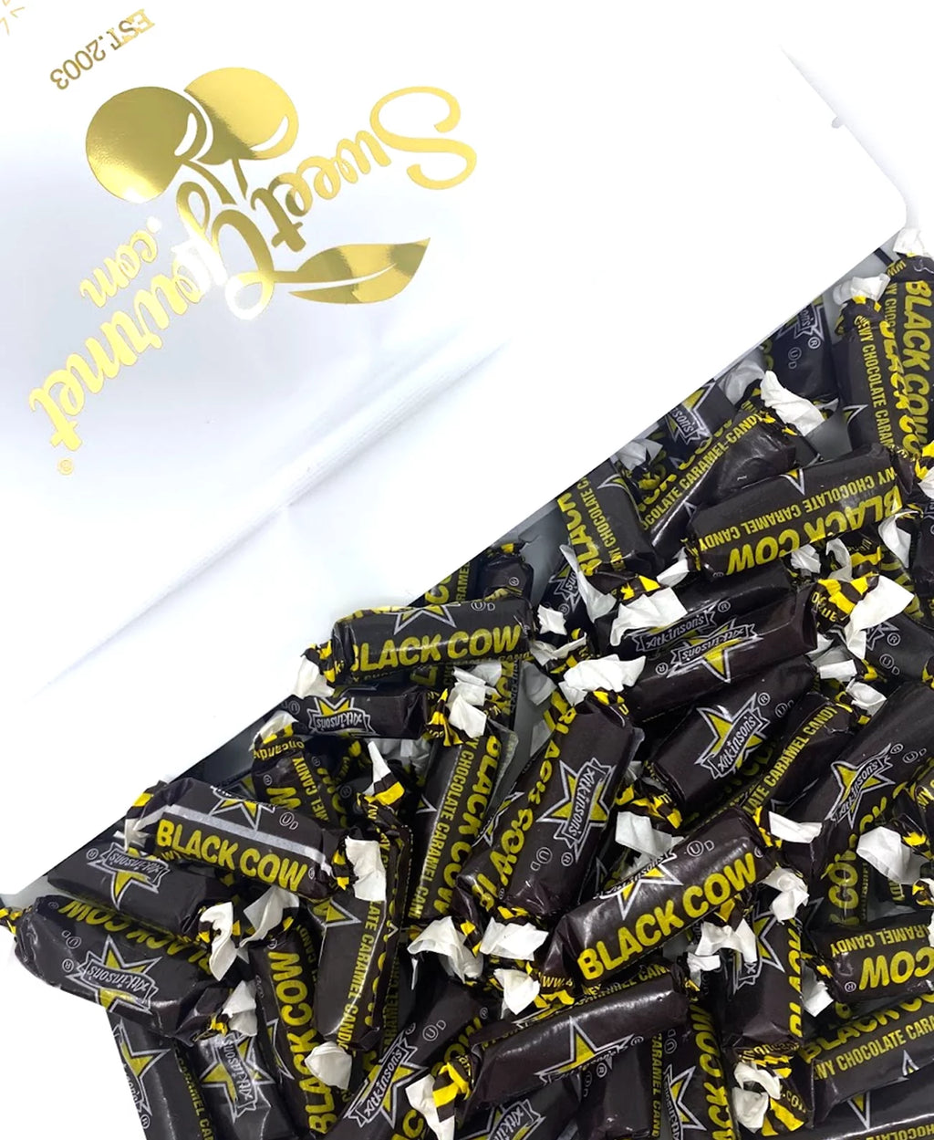 Black Cow Chocolate Caramel Candy 3 Pounds P6989