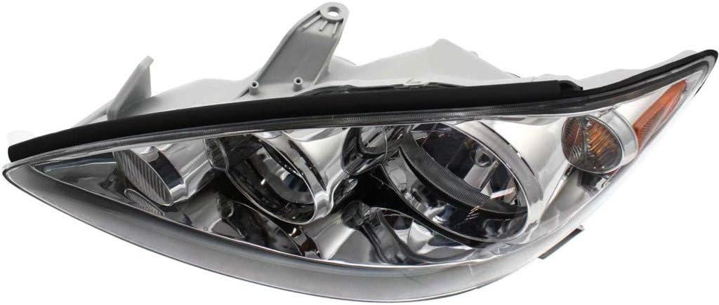 Halogen Headlight Assembly Pair for Toyota Camry 2005 2006 B482