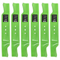 6 Pack 38 inch Green Lawn Mower Blade X275327