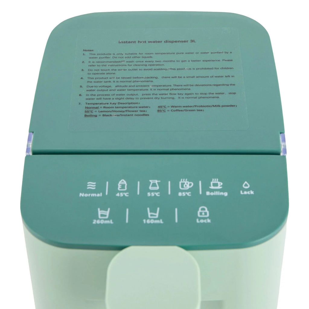 Electric Kettles 3L Tank Green S325687