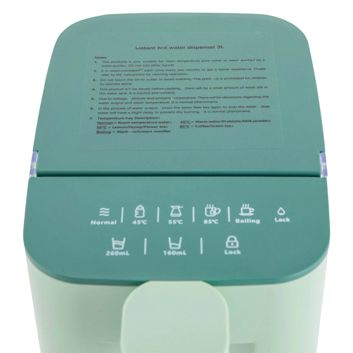 Electric Kettles 3L Tank Green S325687