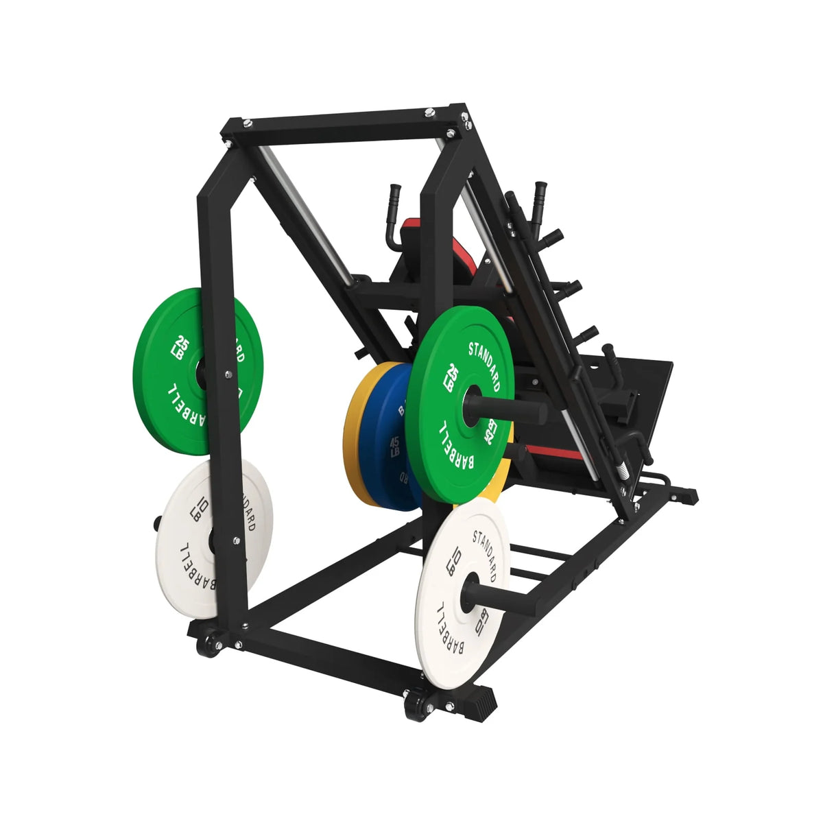 Leg Press Hack Squat Machine with Weight Storage P65922
