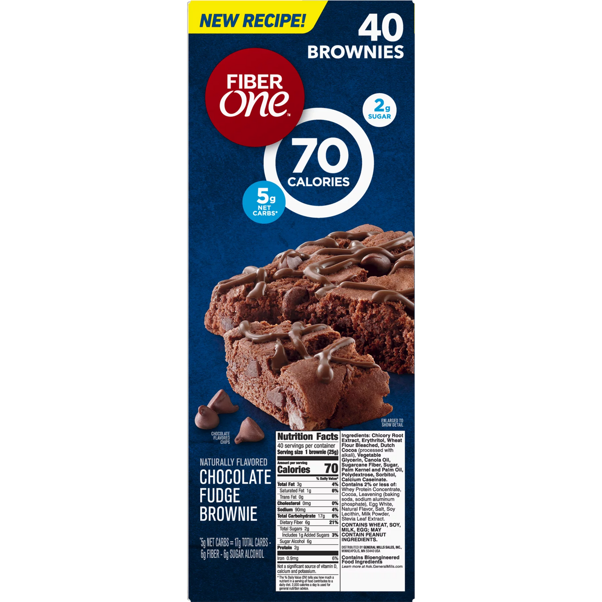 Chocolate Fudge Brownies 40 pk M7552