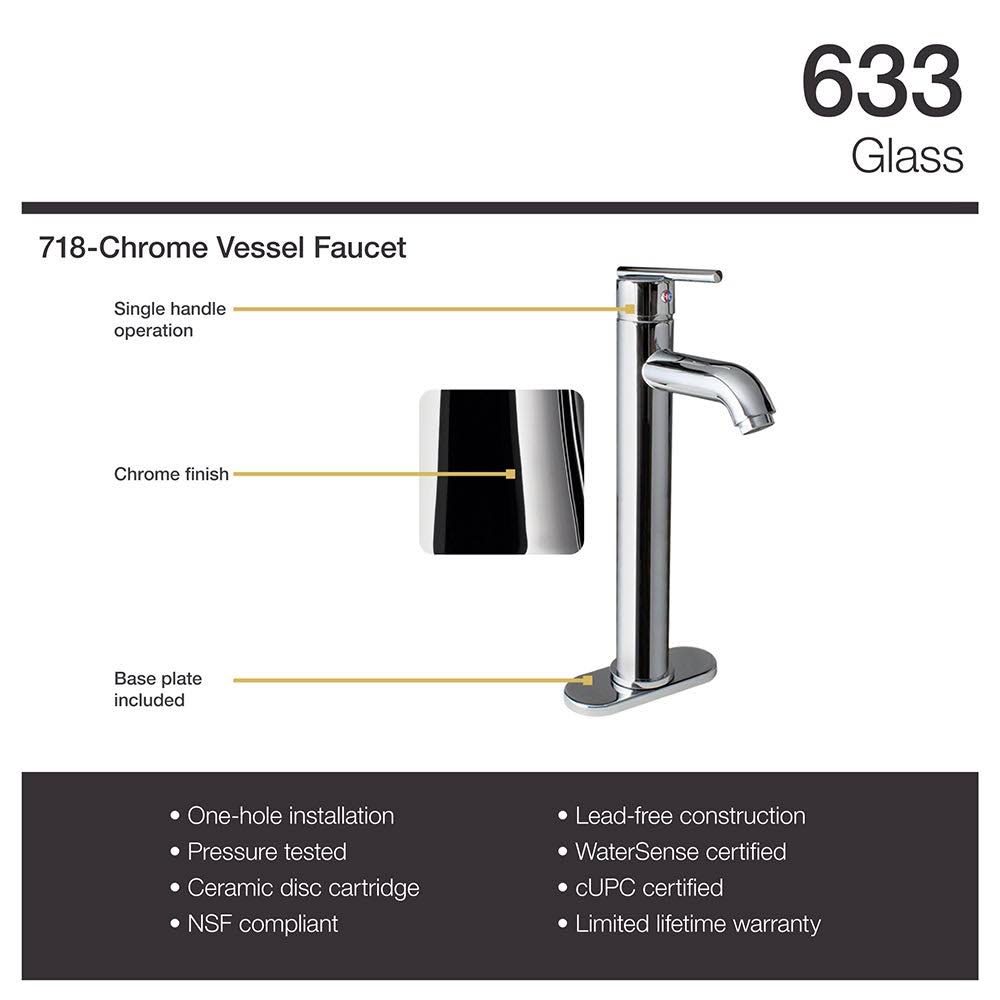 Chrome Vessel Faucet Ensemble Z35847